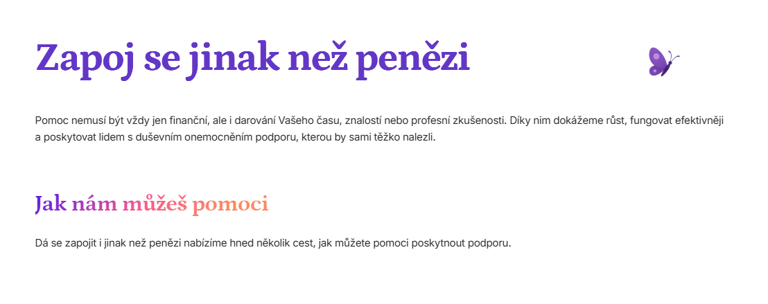 Obrazek a Jina podpora